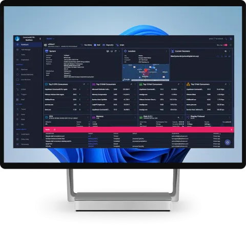 CommandCTRL is a SaaS platform that gives IT teams real-time visibility, diagnostics, and remediation across all desktops — whether physical, virtual, or cloud.