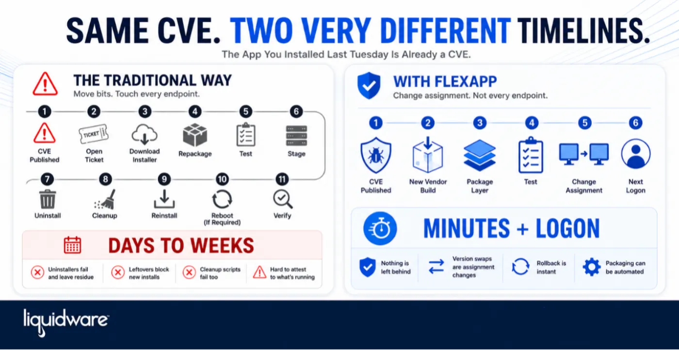 FlexApp's Impact on CVEs