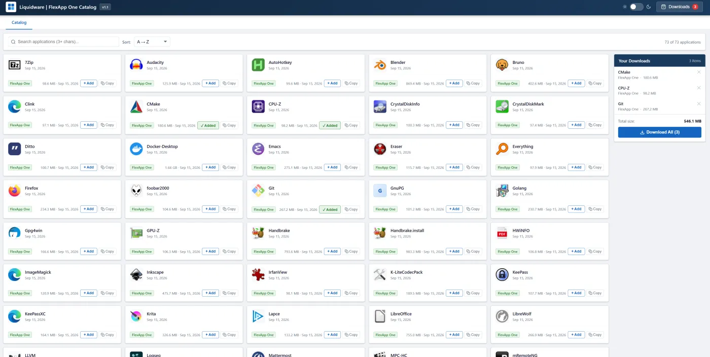 FlexApp One Repository
